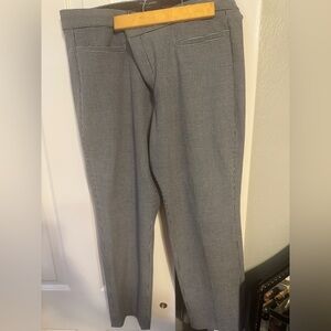 Banana Republic Women’s Gray Patterned Dress Pants